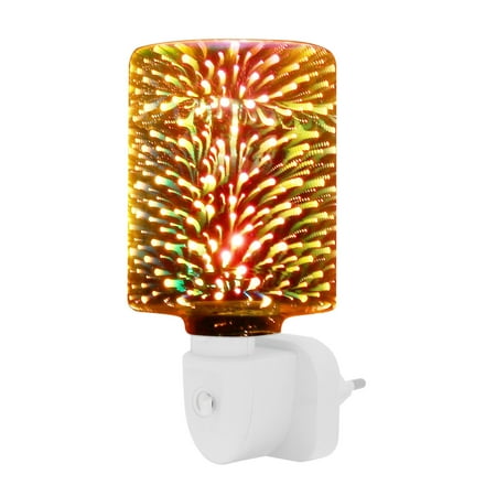 

Pmars Night Lights 3D Wax Melting Lamp Plug Aromatherapy Wax Melt Fragrancy Colorful Night Light