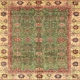 thumbnail image 1 of Ahgly Company Indoor Square Abstract Red Oriental Area Rugs, 7' Square, 1 of 6