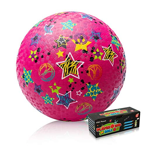 Kickball Playground Ball 8.5 inches Upgraded Rubber Bouncy Dodgeball