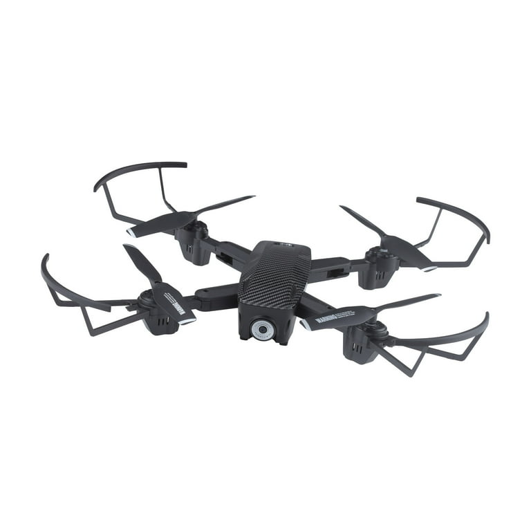 Vivitar Skyhawk Foldable Video GPS Drone with One Button Takeoffs