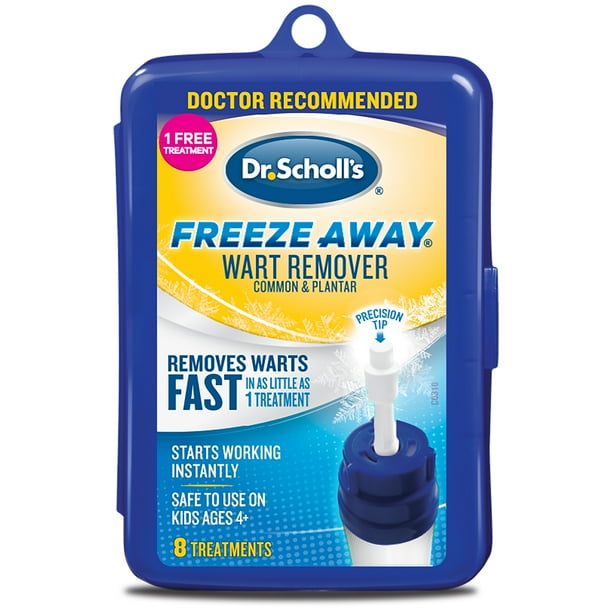 Dr. Scholl’s Freeze Away Wart Remover, Remove Common and Plantar Warts