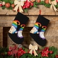 thumbnail image 6 of Sikiie Happy Pride Gnome Christmas Stockings,18 Inches Christmas Stockings Xmas Hanging Stockings for Family Christmas Decorations & Gifts, 6 of 7