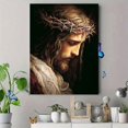 thumbnail image 4 of QISVANSET Jesus Christ Religious Canvas Wall Art 15.75x11.81 Inches, 4 of 5