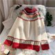 thumbnail image 3 of Suéteres de punto de Jacquard para mujer, ropa de otoño e invierno para fiesta de Navidad, suéteres femeninos de manga larga informales, Jersey cálido suelto, Tops, 3 of 5