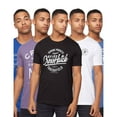 thumbnail image 1 of Crosshatch T-Shirt pour Hommes Flomax à Motifs Assortis (Lot de 5), 1 of 10