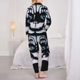 thumbnail image 5 of Lsque Five Nights At Freddy'S Pattern Long Sleeve Pajama Set for Women - Soft 2-Piece Sleepwear and Loungewear Set with Pockets, Comfy Nightwear, 5 of 8