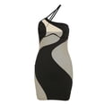 thumbnail image 1 of Ketyyh-chn99 Robe d'Été Grande Taille Jupes pour Femmes Vêtements Robe Droite Unie pour Vacances Robe de Plage à Enfiler Noir,m, 1 of 5