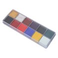 thumbnail image 1 of 12 Colors Non toxic Oil Paint Face Body Halloween Day Painting Makeup Set, 1 of 8