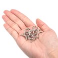 thumbnail image 5 of Unique Bargains Pince à Ressort Double Fil, Clips à Ressort en Silicone pour Tuyau de Carburant en Acier Inoxydable 304 11mm, Lot de 20, 5 of 5