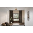 thumbnail image 4 of Quoizel Semi-Flush Mount 3-Light in Palladian Bronze, 4 of 9