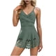 thumbnail image 3 of TaTaai Women's Tummy Control One Piece Swim Dress Modest Cutout Skirt Swimsuit Twist Front with Removable Chest Pad Comfortable Stylish Bathing Suit for Beach Holiday Gift, 3 of 9