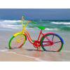 thumbnail image 1 of Cuadros Decorativos Cuadro de diamantes Seaside Color Bike Full Round Drill Picture of Rhinestone Kit JShteea Nuevos Originales, 1 of 8