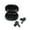Black, variant on Bluetooth True wireless earbuds-in-Ear, wireless charging Environment noise cancelling, Deep Bass Sound Microphone in-Ear Stereo Headphones. Color : Black