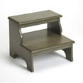 thumbnail image 4 of Butler Specialty Company Melrose Wood Step Stool - Gray, 4 of 4