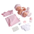 thumbnail image 4 of JC Toys 18541 La Newborn Boutique 14 Inch Doll, 9 Piece Set, Real Girl in Pink, 4 of 5