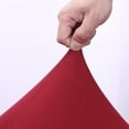 thumbnail image 3 of Fundas para sofá de 1, 2 o 3 plazas - Funda elástica de tela para sofá o sillón, color liso, 3 of 9
