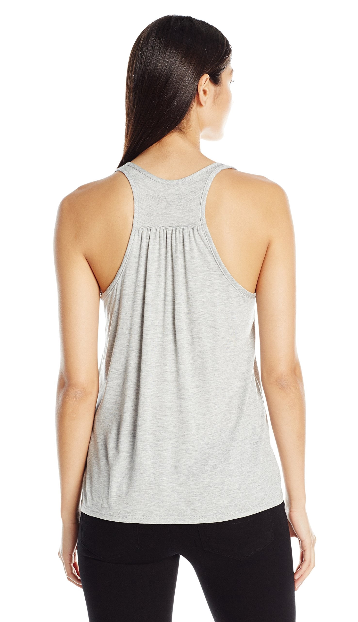Women's Boat Anchor Printing Flowy Racerback Tank Top