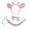 Pink With Bow & Tail#1, variant on Cow Headbands, Pink Heart Cow Print Headband with Horns, Cow Ears Headband for Cow Costume Women, Cow Accessories for Kids & Adults, Halloween Decor & Cosplay Party