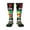 3 Black, variant on I Love With Autism Print Gift Stocking Stuffers,Adult Stockings,Novelty Socks,Funny Socks Birthday Running Walking Sleeping