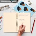 thumbnail image 5 of Wirebound Notebook Hardcover Spiral Notebooks Cartoon Dog Faces and Bones, 60 Pages, 80 GSM, 5.7 x 8.3in, 5 of 7