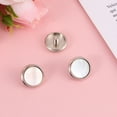 thumbnail image 2 of KAKOWELY 3Pcs Short Button Buckle Piston Button Snap Press Cover Trumpet Musical Instrument Accessory,0.63"X0.63"X0.37", 2 of 4