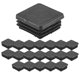 thumbnail image 1 of 25mm Square Tube Insert Caps 20 Pcs Plastic End Caps for 25x25mm Tubes, 1 of 5