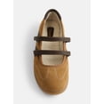 thumbnail image 5 of No Boundaries Women’s Strappy Ballet Sneakers, 5 of 6