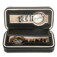 thumbnail image 4 of Tebru 2 Slots Watch Box Jewelry Display Storage Organizer Wrist Watch Present Box Case, Watch Display Box, Watch Storage Box, 4 of 8