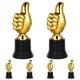 thumbnail image 1 of NUOLUX 6Ud Trofeos Decorativos Dorados De Plástico Para Premiación En Eventos Y Competencias, 1 of 7