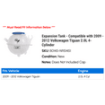 thumbnail image 2 of Expansion Tank - Compatible with 2009 - 2012 Volkswagen Tiguan 2.0L 4-Cylinder 2010 2011, 2 of 2