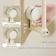thumbnail image 3 of Multi-Function Suction Cup Hanging Rod, Adjustable Rotating Suction Cup Paper Roll Towel Holder, 3 of 5