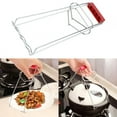 thumbnail image 3 of Folding Non-Slip Plate Tongs, Hot Dish Clip, for Home, 3 of 8