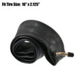 thumbnail image 4 of Unique Bargains 3 Pcs Bike Inner Tube Rubber 45mm Long Bent Valve Bicycle MTB Inner Tubes 16" x 2.125", 4 of 6