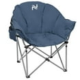 thumbnail image 6 of NAIZEA Oversized XL Padded Camping Chair,Large Camp Lounge Chairs for Outdoor,Moon Saucer Folding Chair,with Carry Bag Supports 500 lbs,Teal, 6 of 13
