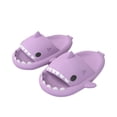 thumbnail image 1 of Ladies Mens Cute Shark Slippers Non-Slip Shark‘s Mouth Open Slippers, 1 of 8