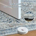 thumbnail image 5 of YJ.GWL Area Rugs Vintage Print Carpet Low Pile Rug for Bedroom Living Room Home Decor,Blue,6'x9', 5 of 7