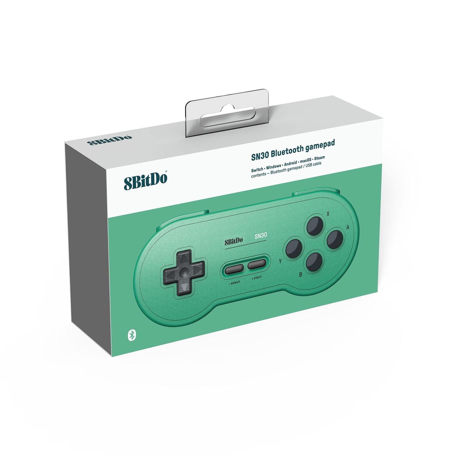 8BitDo, 8Bitdo Sn30 Bluetooth Gamepad (Gp Green Edition), Universal, 0,  80BN - Walmart.com