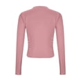thumbnail image 7 of yillto Womens Long Sleeve Tight Shirts Basic Crew Neck Workout Tees Clothes Going out Fashion Undershirts, 7 of 7