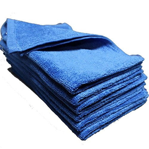 Premium 100 Cotton White Fingertip towels, TerryVelour Wash cloth Set