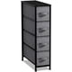 thumbnail image 1 of Cómoda estrecha Sorbus Storage Tower con marco de acero de 4 cajones, 1 of 8