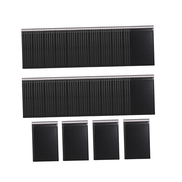 Almencla 100x Bubble Mailers 8.5inchx12inch Protective Packaging Supply for Packaging Black
