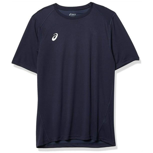 ASICS Mens Logo Basic T-Shirt navy S