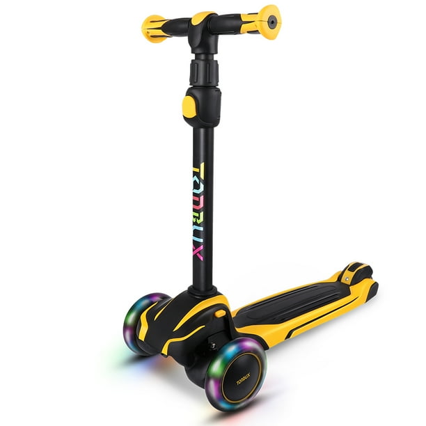 TONBUX toddler Scooter with Adjustable Height Toddler Scooter, Lean to