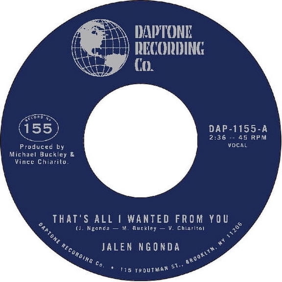 Jalen Ngonda - That's All I Wanted From You / So Glad I Found You - Music & Performance - Vinyl [7-Inch]