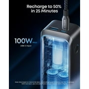 Anker Prime Power Bank, 20,100mAh 3-Port Portable Charger with 220W Max Output, Two-Way Charging, TSA-Approved, App Control, Compatible for MacBook, iPhone 17/16 Series, and More (Base Not Included)