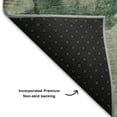 thumbnail image 5 of Addison Rugs Mayfield Premium Machine Washable Transitional Abstract Emerald Runner Rug, 2'3" x 7'6", 5 of 6