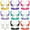 TN-Solo2-0757, variant on KIPLINK PVC Air-Channel Sticker Skin for Beats Solo 2 Solo 3 Wireless Headphones Pure Color