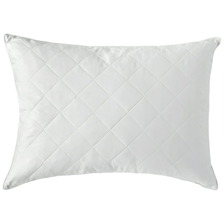 White and silver clearance pillow