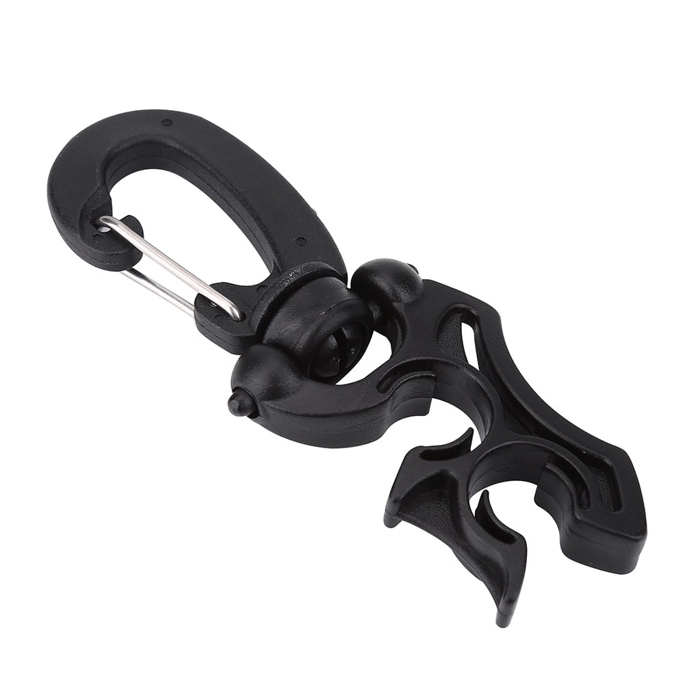OTVIAP 1Pc Outdoor Scuba Diving Double BCD Low Pressure Hose Clip