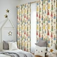 thumbnail image 5 of Blackout Kids Curtains,Princess Floral Garden Pattern Childrens Insulated Curtains Set Of 2,Bedroom Essentials,Toddler Room Decor 52"x84", 5 of 5